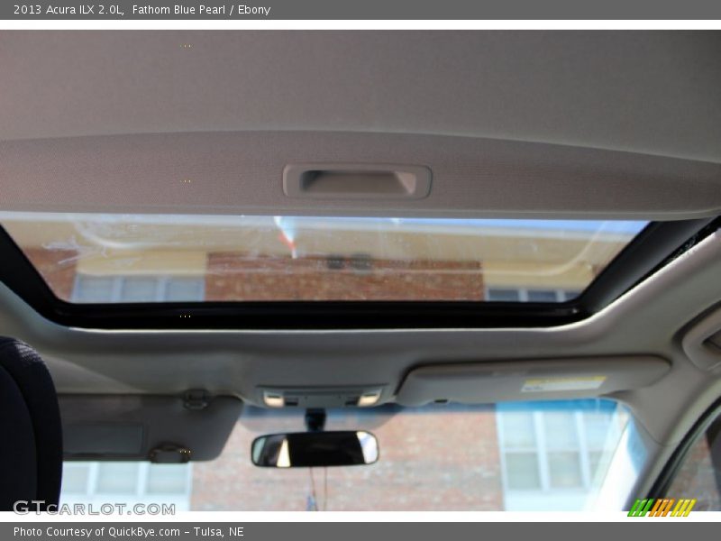 Fathom Blue Pearl / Ebony 2013 Acura ILX 2.0L