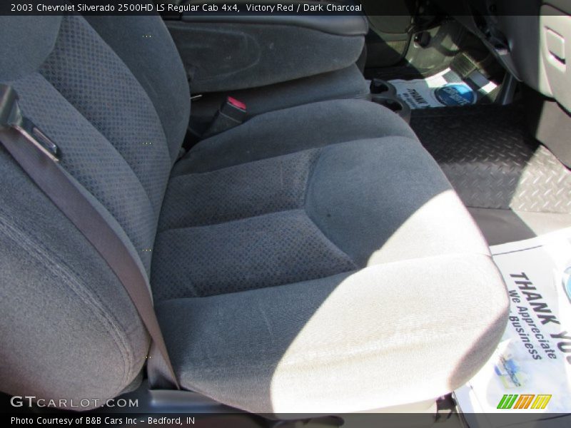Victory Red / Dark Charcoal 2003 Chevrolet Silverado 2500HD LS Regular Cab 4x4