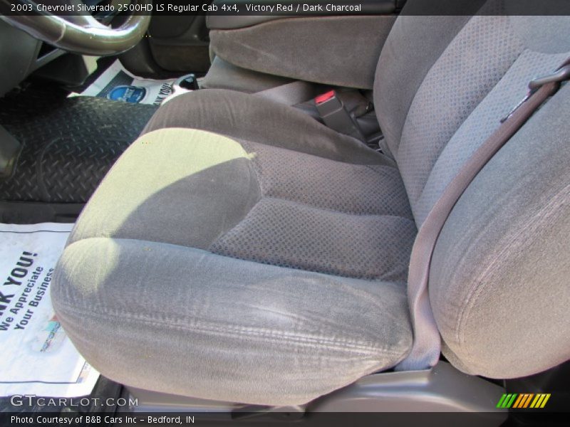 Victory Red / Dark Charcoal 2003 Chevrolet Silverado 2500HD LS Regular Cab 4x4