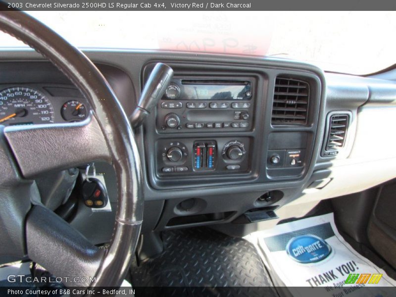 Victory Red / Dark Charcoal 2003 Chevrolet Silverado 2500HD LS Regular Cab 4x4