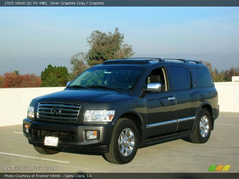 Silver Graphite Gray / Graphite 2005 Infiniti QX 56 4WD