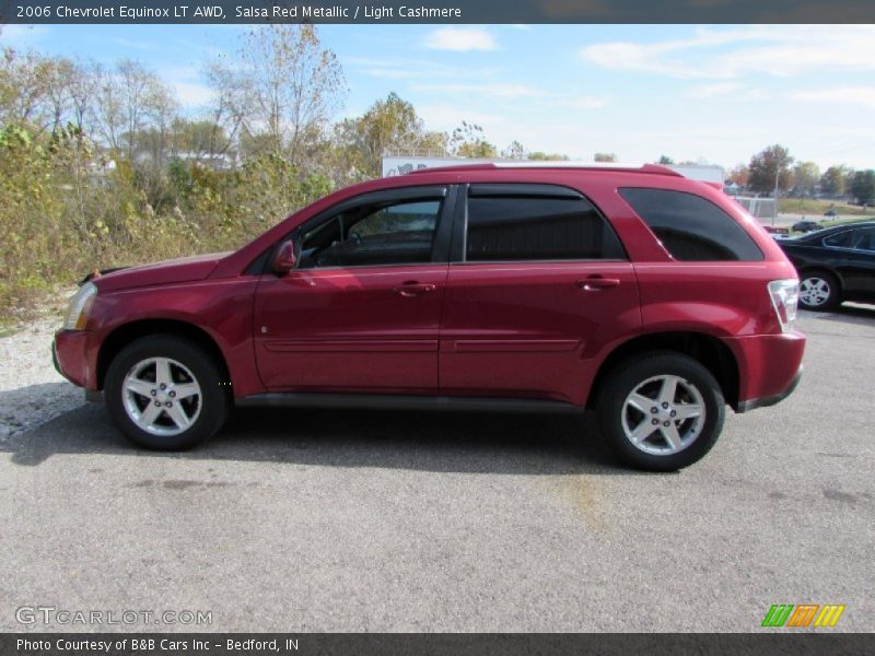 Salsa Red Metallic / Light Cashmere 2006 Chevrolet Equinox LT AWD