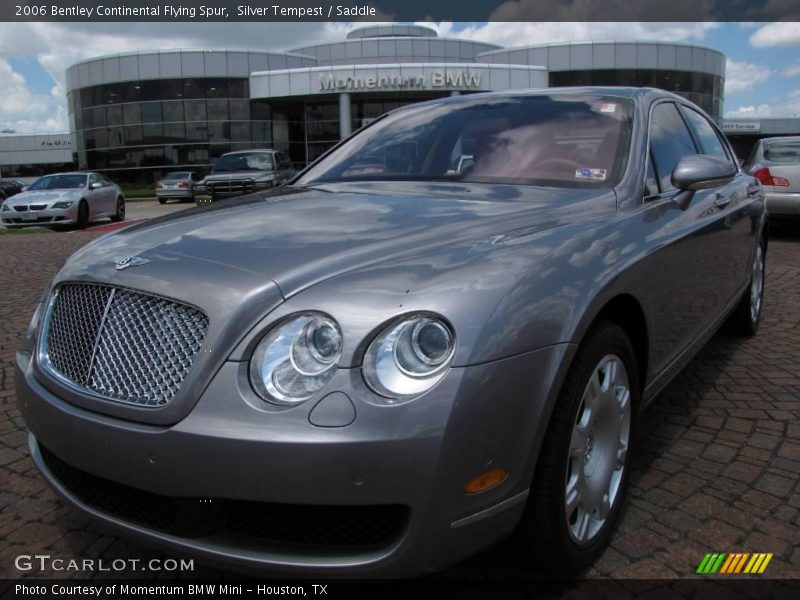 Silver Tempest / Saddle 2006 Bentley Continental Flying Spur