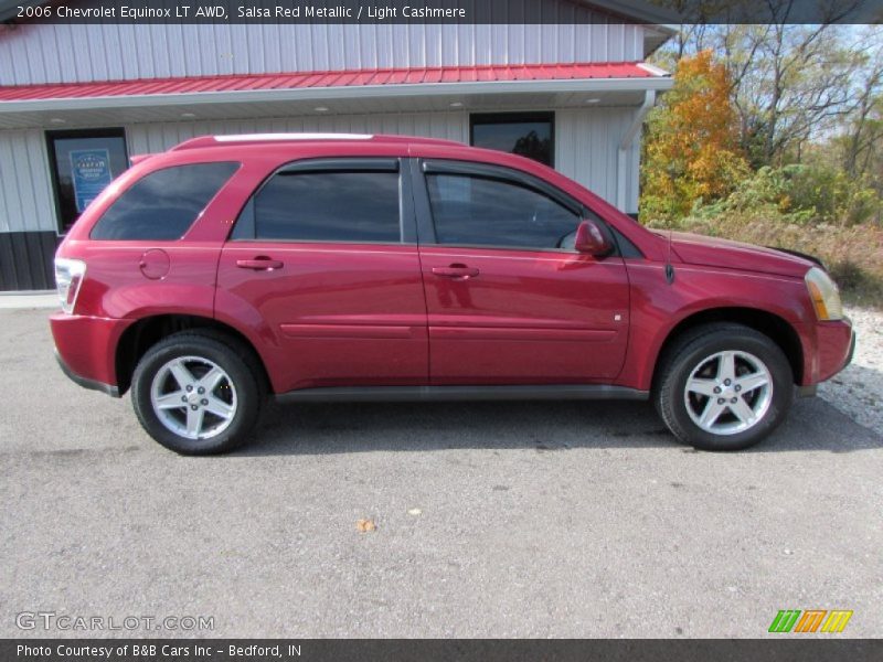 Salsa Red Metallic / Light Cashmere 2006 Chevrolet Equinox LT AWD