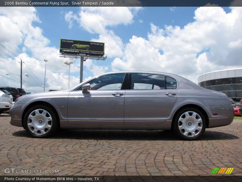 Silver Tempest / Saddle 2006 Bentley Continental Flying Spur