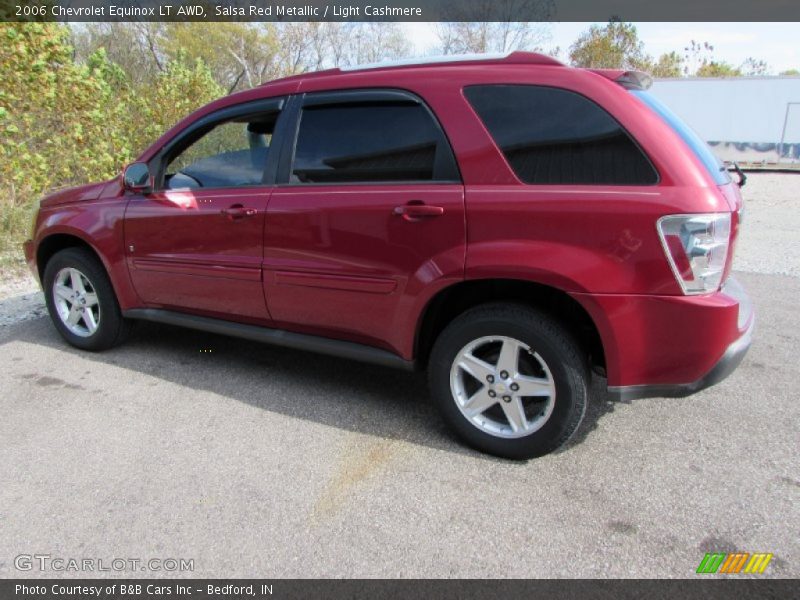 Salsa Red Metallic / Light Cashmere 2006 Chevrolet Equinox LT AWD