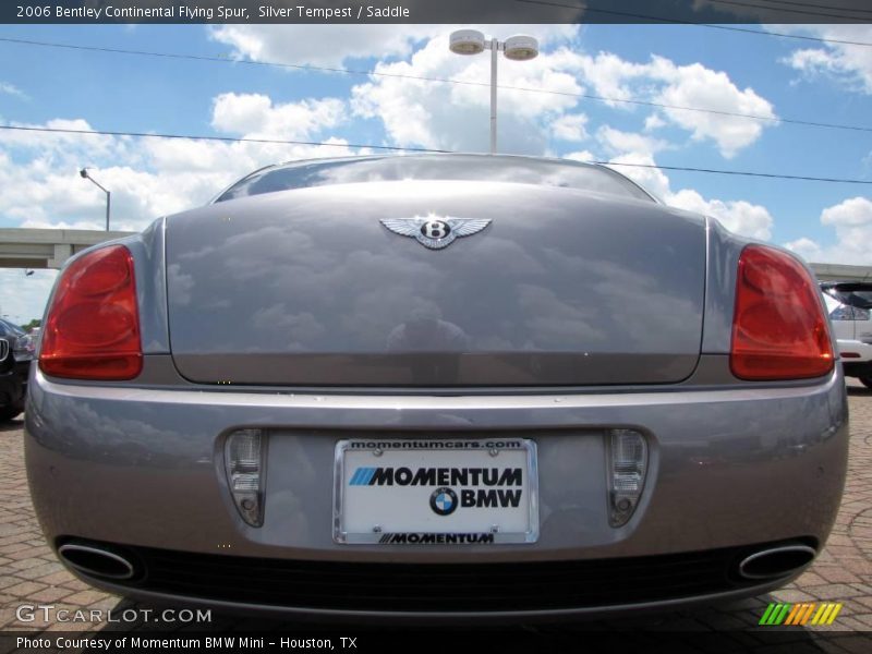Silver Tempest / Saddle 2006 Bentley Continental Flying Spur