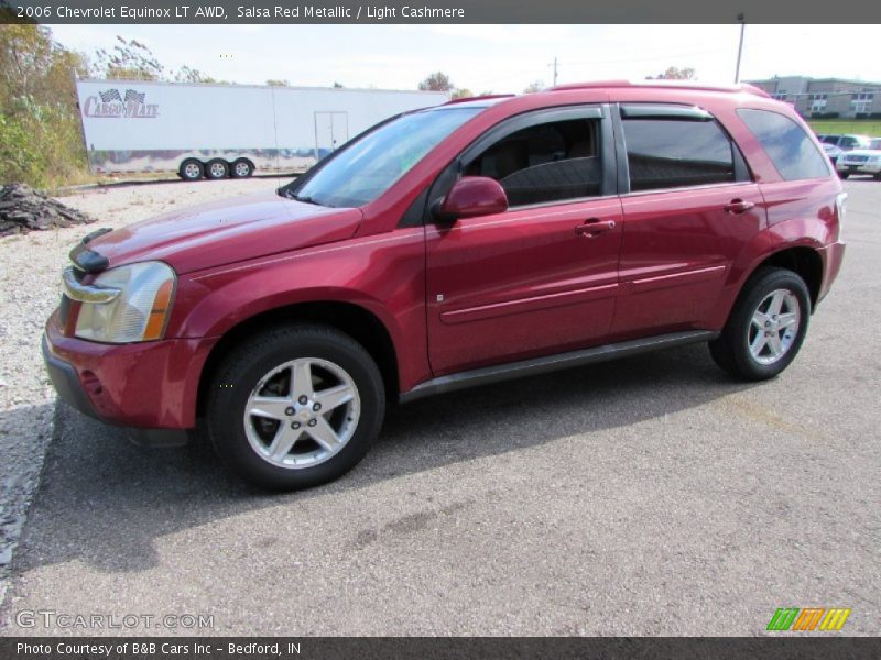 Salsa Red Metallic / Light Cashmere 2006 Chevrolet Equinox LT AWD