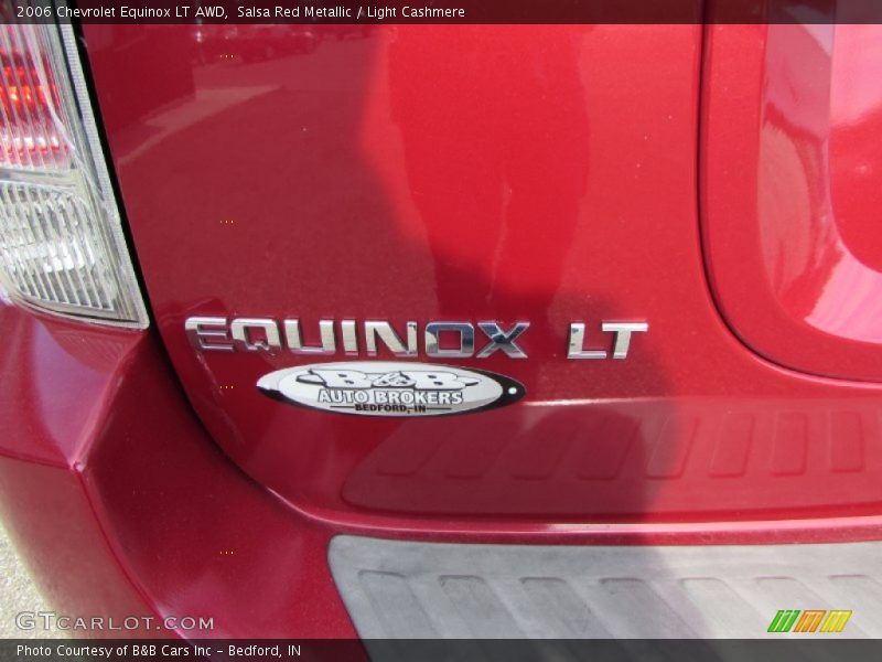 Salsa Red Metallic / Light Cashmere 2006 Chevrolet Equinox LT AWD