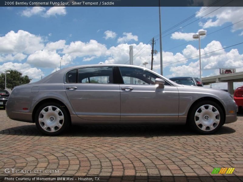Silver Tempest / Saddle 2006 Bentley Continental Flying Spur