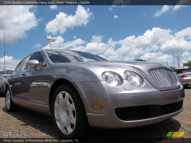 Silver Tempest / Saddle 2006 Bentley Continental Flying Spur