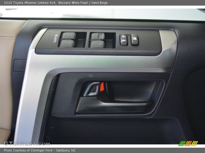 Blizzard White Pearl / Sand Beige 2010 Toyota 4Runner Limited 4x4