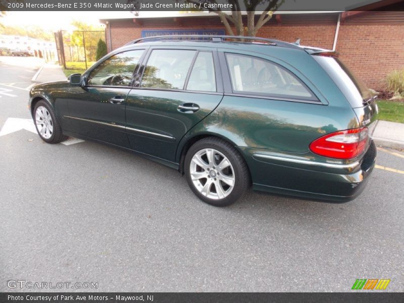 Jade Green Metallic / Cashmere 2009 Mercedes-Benz E 350 4Matic Wagon