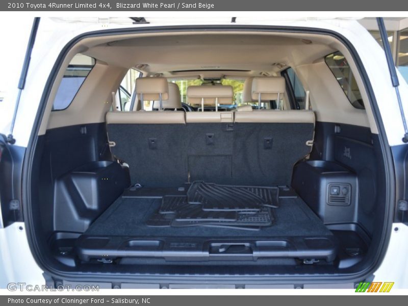 Blizzard White Pearl / Sand Beige 2010 Toyota 4Runner Limited 4x4