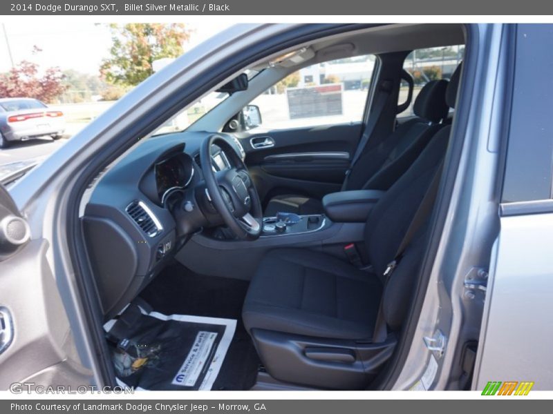 Billet Silver Metallic / Black 2014 Dodge Durango SXT