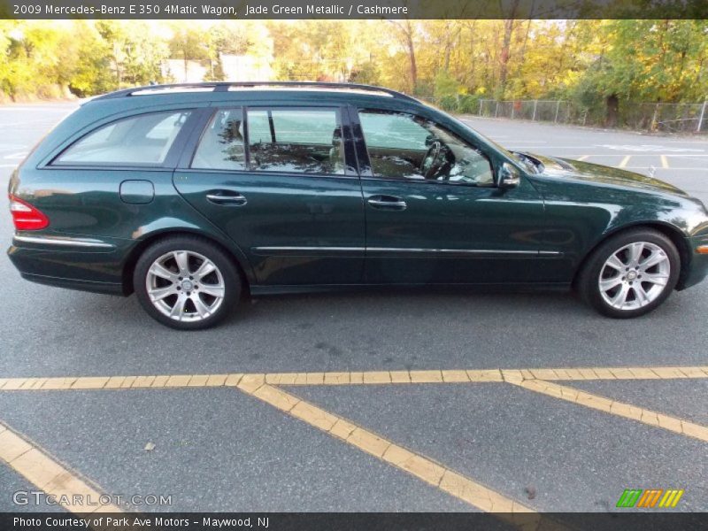 Jade Green Metallic / Cashmere 2009 Mercedes-Benz E 350 4Matic Wagon