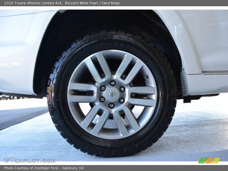 Blizzard White Pearl / Sand Beige 2010 Toyota 4Runner Limited 4x4