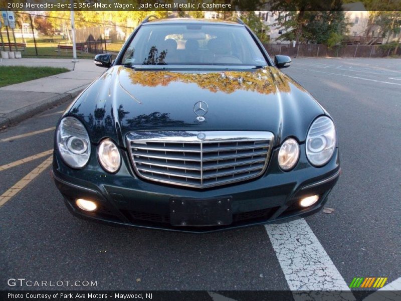 Jade Green Metallic / Cashmere 2009 Mercedes-Benz E 350 4Matic Wagon