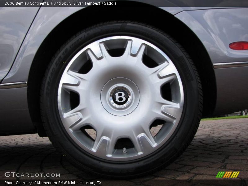 Silver Tempest / Saddle 2006 Bentley Continental Flying Spur