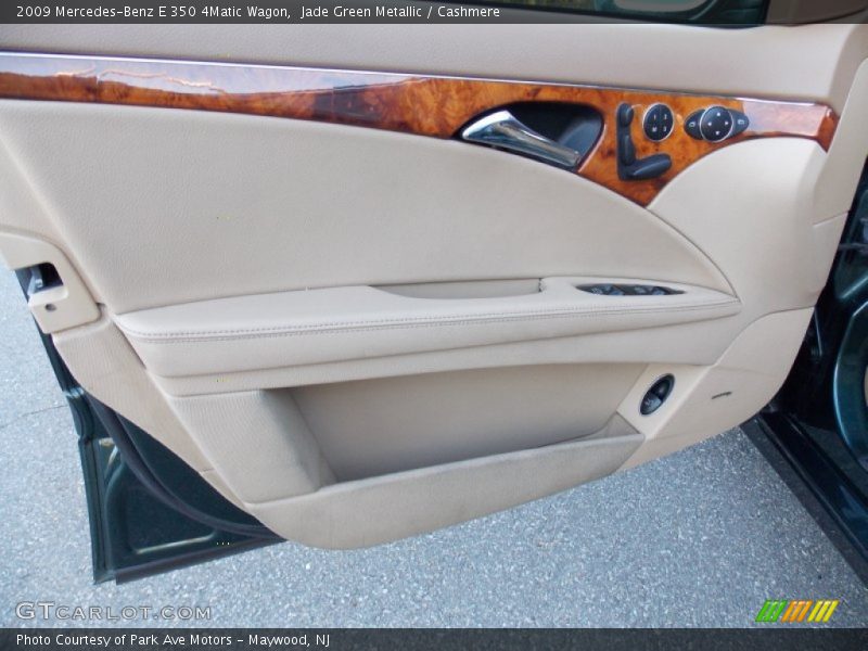 Jade Green Metallic / Cashmere 2009 Mercedes-Benz E 350 4Matic Wagon