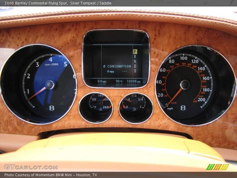 Silver Tempest / Saddle 2006 Bentley Continental Flying Spur