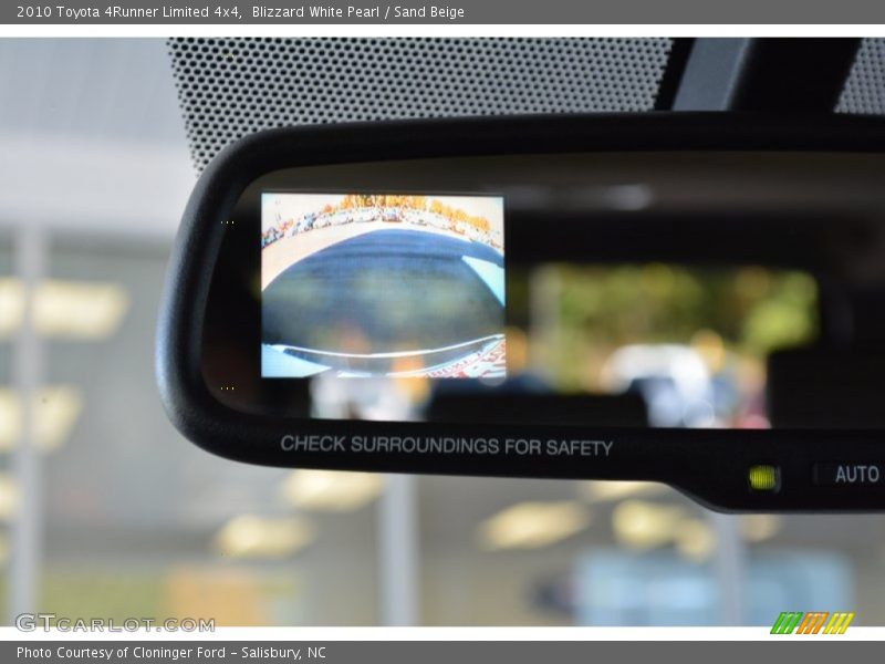 Blizzard White Pearl / Sand Beige 2010 Toyota 4Runner Limited 4x4