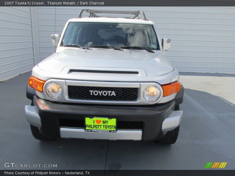 Titanium Metallic / Dark Charcoal 2007 Toyota FJ Cruiser
