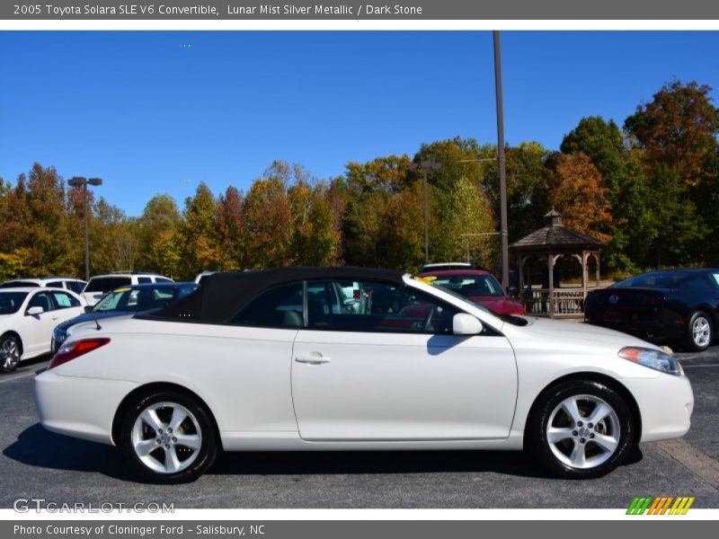 Lunar Mist Silver Metallic / Dark Stone 2005 Toyota Solara SLE V6 Convertible