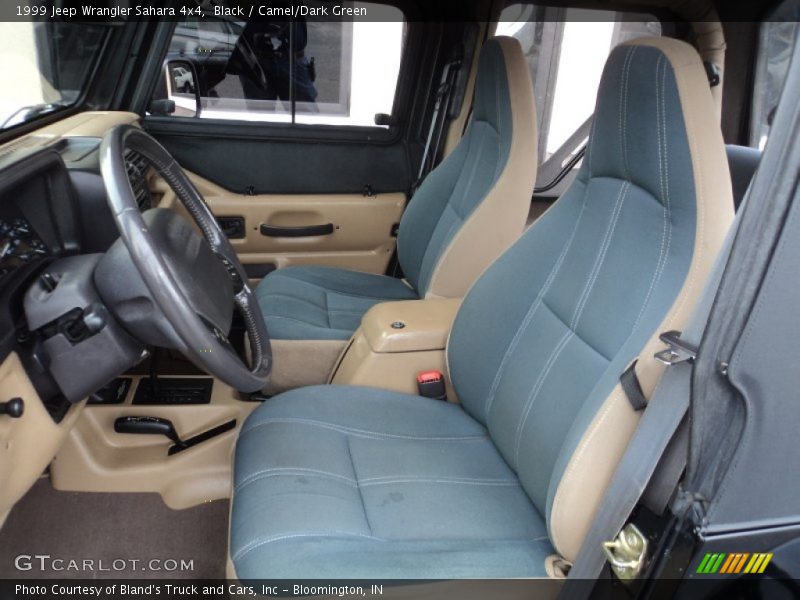  1999 Wrangler Sahara 4x4 Camel/Dark Green Interior
