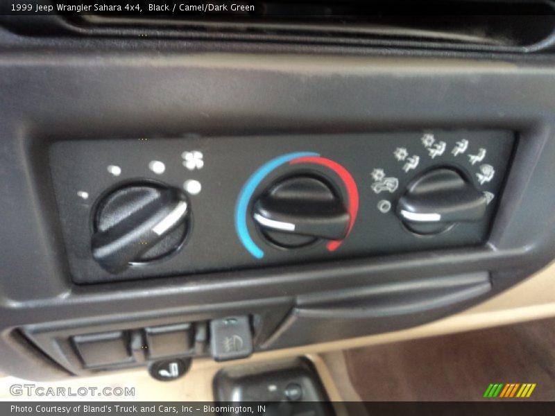 Black / Camel/Dark Green 1999 Jeep Wrangler Sahara 4x4