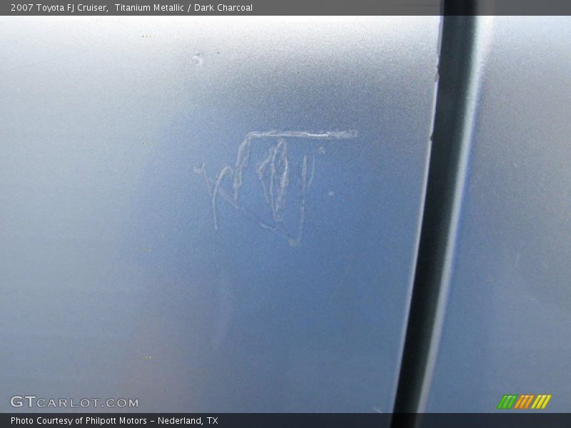 Titanium Metallic / Dark Charcoal 2007 Toyota FJ Cruiser