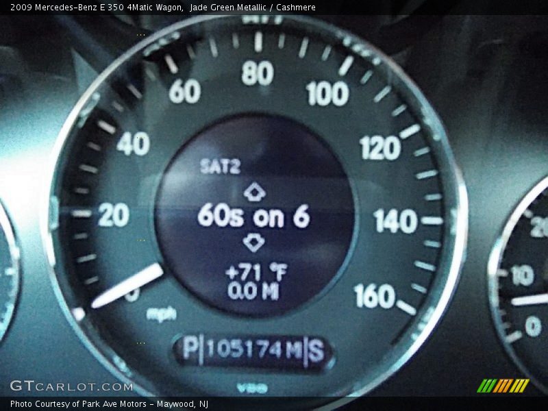 Jade Green Metallic / Cashmere 2009 Mercedes-Benz E 350 4Matic Wagon