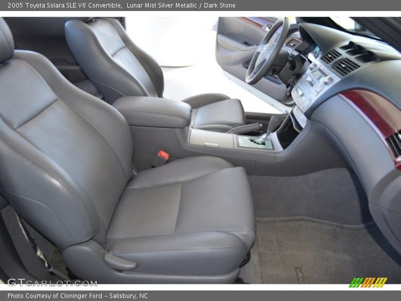 Lunar Mist Silver Metallic / Dark Stone 2005 Toyota Solara SLE V6 Convertible