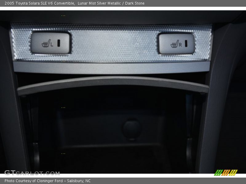 Lunar Mist Silver Metallic / Dark Stone 2005 Toyota Solara SLE V6 Convertible