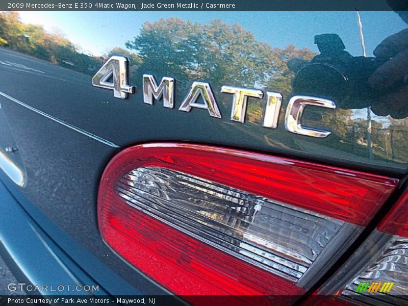 Jade Green Metallic / Cashmere 2009 Mercedes-Benz E 350 4Matic Wagon