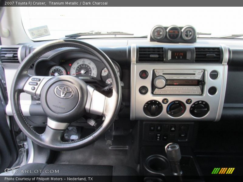 Titanium Metallic / Dark Charcoal 2007 Toyota FJ Cruiser