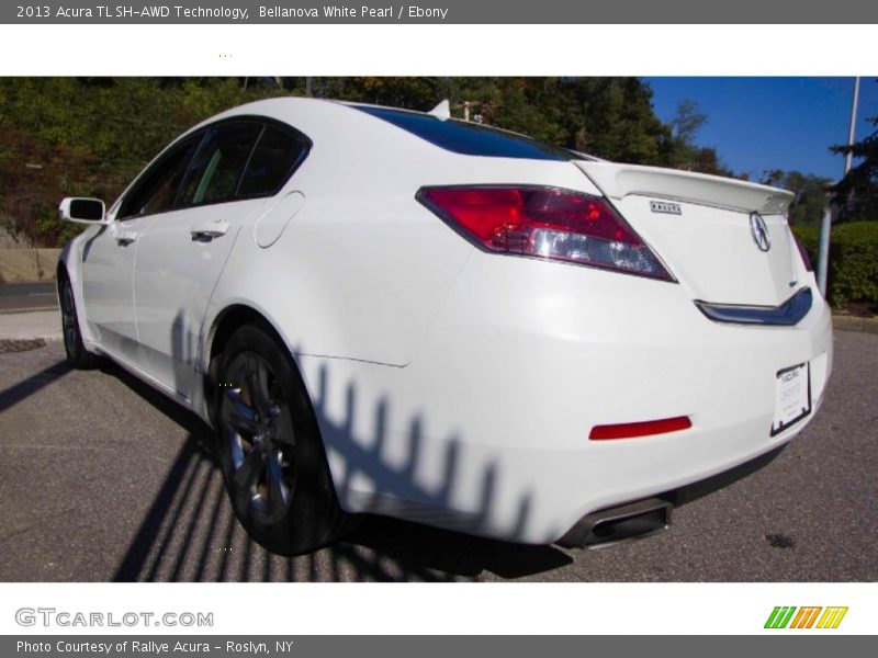 Bellanova White Pearl / Ebony 2013 Acura TL SH-AWD Technology
