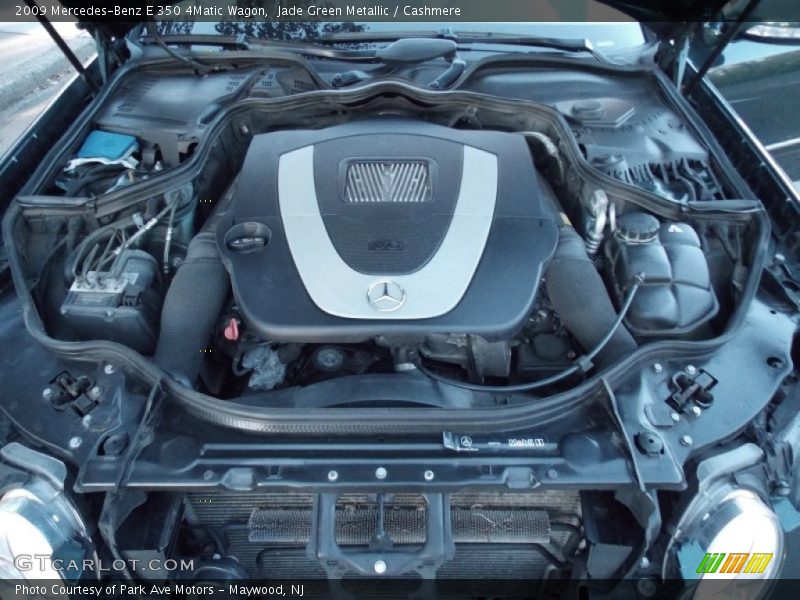 Jade Green Metallic / Cashmere 2009 Mercedes-Benz E 350 4Matic Wagon