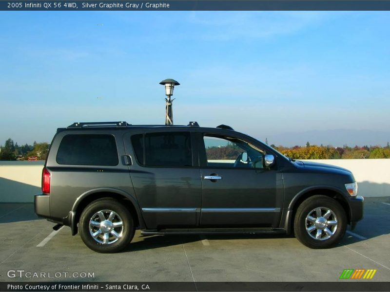Silver Graphite Gray / Graphite 2005 Infiniti QX 56 4WD