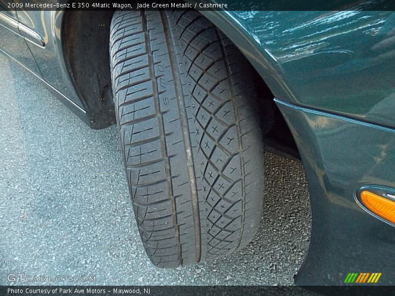 Jade Green Metallic / Cashmere 2009 Mercedes-Benz E 350 4Matic Wagon