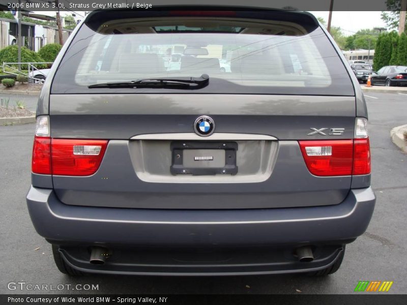 Stratus Grey Metallic / Beige 2006 BMW X5 3.0i