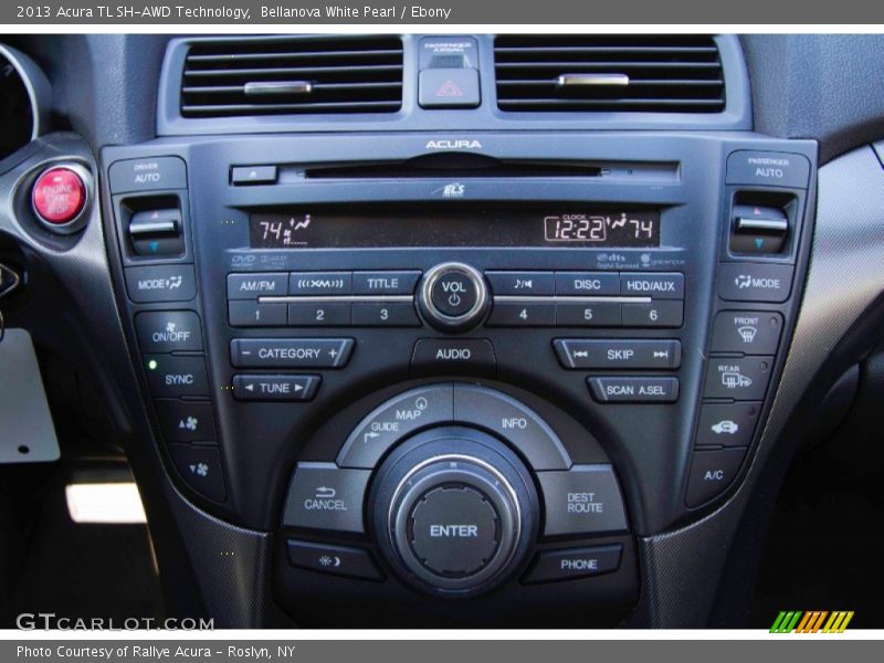 Bellanova White Pearl / Ebony 2013 Acura TL SH-AWD Technology