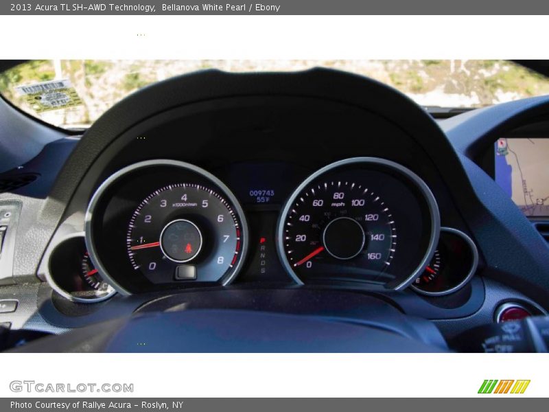 Bellanova White Pearl / Ebony 2013 Acura TL SH-AWD Technology