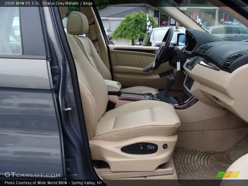 Stratus Grey Metallic / Beige 2006 BMW X5 3.0i
