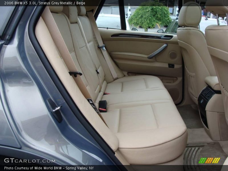 Stratus Grey Metallic / Beige 2006 BMW X5 3.0i