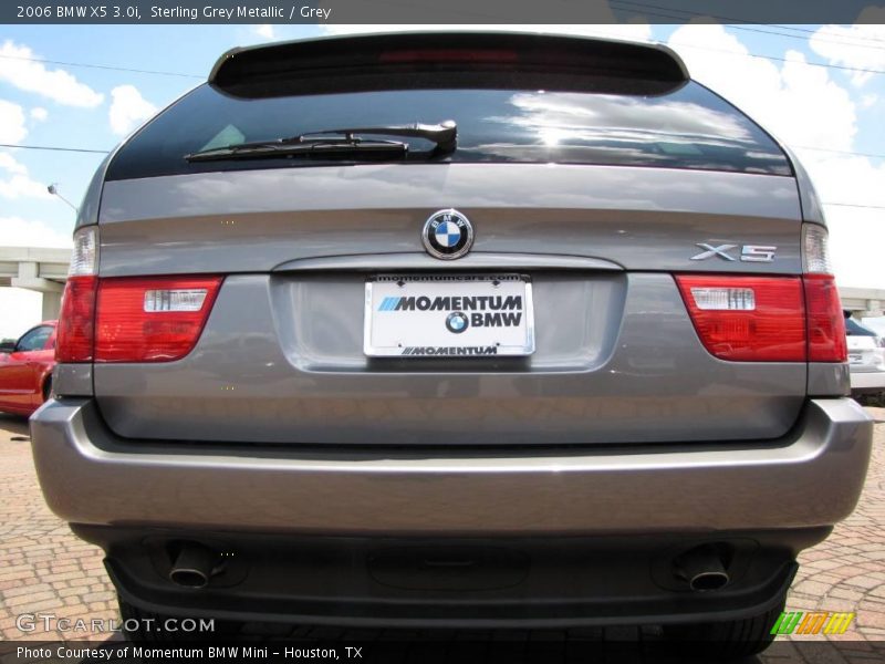 Sterling Grey Metallic / Grey 2006 BMW X5 3.0i