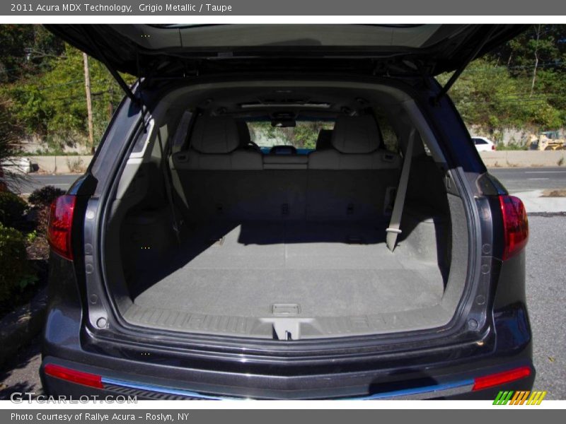 Grigio Metallic / Taupe 2011 Acura MDX Technology