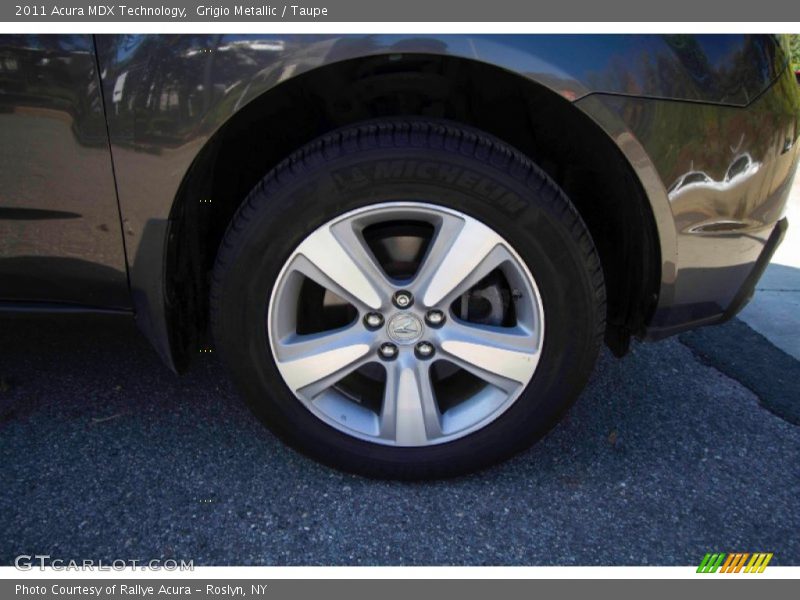 Grigio Metallic / Taupe 2011 Acura MDX Technology