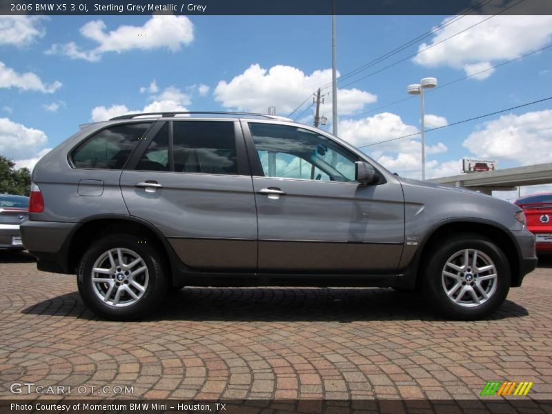 Sterling Grey Metallic / Grey 2006 BMW X5 3.0i