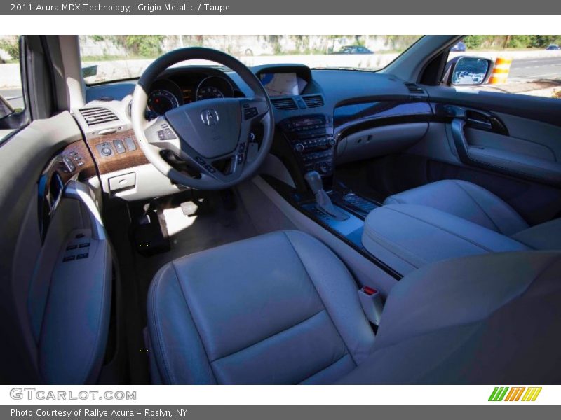 Grigio Metallic / Taupe 2011 Acura MDX Technology